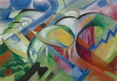 Koyun by Franz Marc