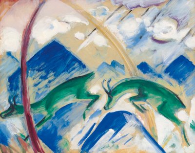 güderi, 1911. by Franz Marc