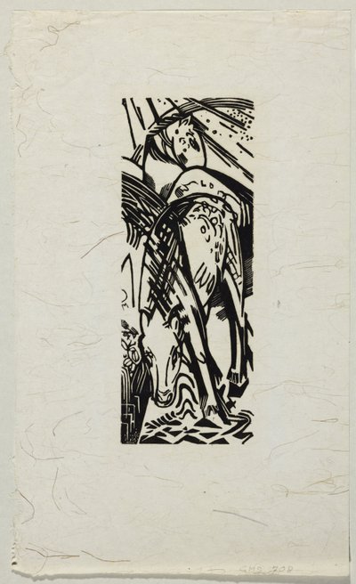 içme atı by Franz Marc