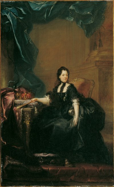 Dul giysileri içinde İmparatoriçe Maria Theresia by Franz Messmer