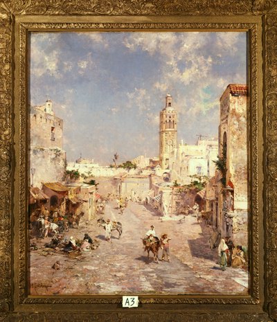 Mağribi Kasabasındaki Rakamlar by Franz Richard Unterberger