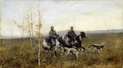 Avcılar. Franz Roubaud