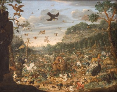 İnsanın Düşüşünden Sonra Dünya by Franz Rösel von Rosenhof