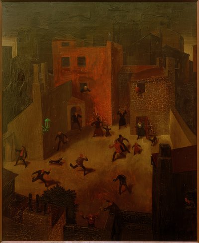 F.Sedlacek, şehir manzarası by Franz Sedlacek