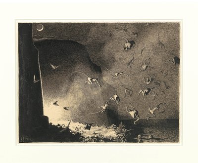 Cehennem Kapısı, 1916. by Franz Sedlacek