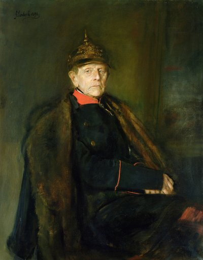 General Mareşal Helmuth Graf von Moltke (1800-91), 1890 by Franz Seraph von Lenbach