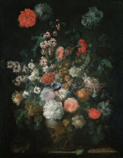 Çiçeklerle Natürmort by Franz Werner Tamm