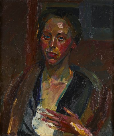 İsveçli ressam Ella Wanner by Franz Wiegele
