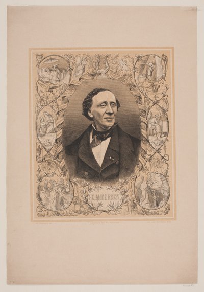 H.C. Andersen by Franz Wilhelm Obermann