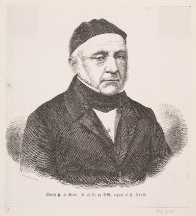 H.J. Blom by Franz Wilhelm Obermann