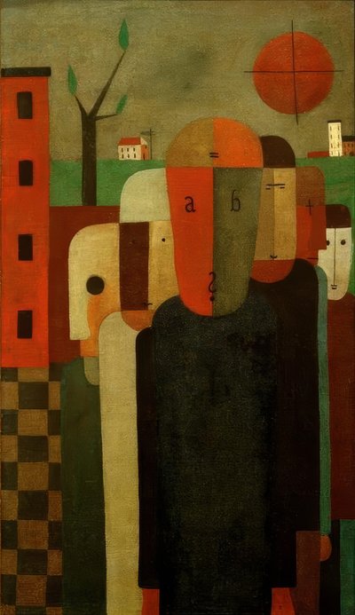 Grup by Franz Wilhelm Seiwert