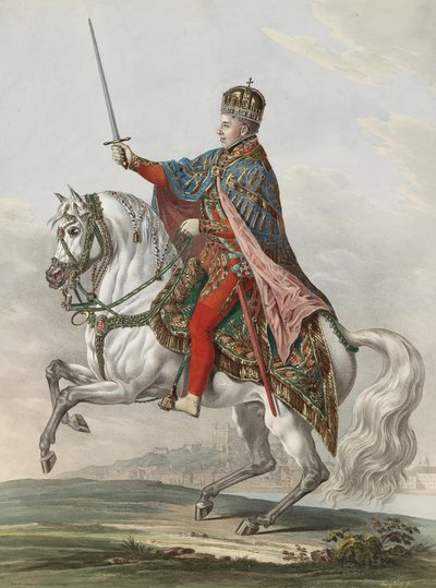 Macaristan Kralı olarak Avusturya İmparatoru I. Ferdinand, 1830 by Franz Wolf