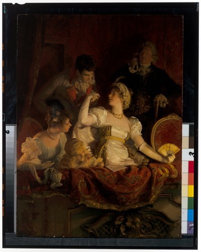 Tiyatro Sahnesi by Franz Xaver Simm