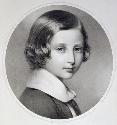 Albert, Galler Prensi (1841-1910), orijinali Thomas Fairland tarafından oyulmuş, M. und N. Hanhart tarafından yayınlandı, 1852 (litografi) by Franz Xaver Winterhalter