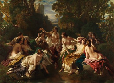Florida, 1853. by Franz Xaver Winterhalter
