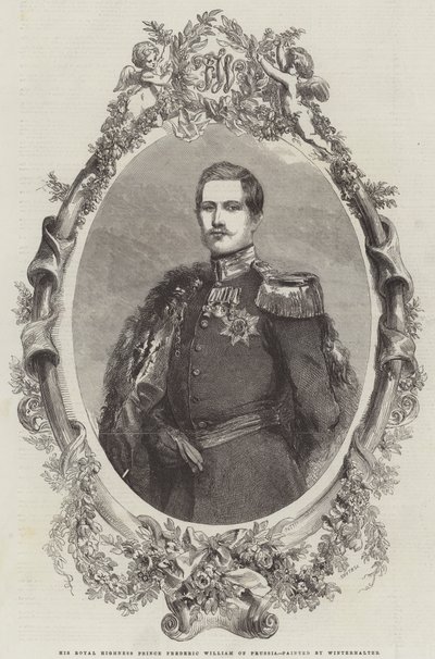 Ekselansları Prusya Prensi Frederick William by Franz Xaver Winterhalter