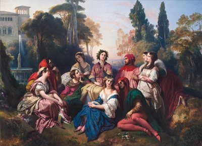 Decameron (Decameron). Giovanni Boccaccio