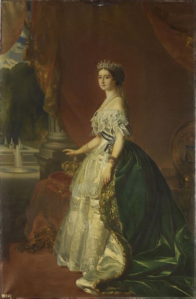 Eugenie de Montijo'nun Portresi 1826-1920, Fransız İmparatoriçesi, 1853 by Franz Xaver Winterhalter