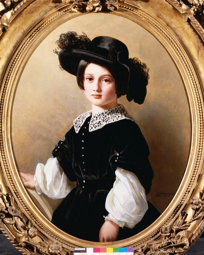 Genç Bir Kızın Portresi, 1850 by Franz Xaver Winterhalter