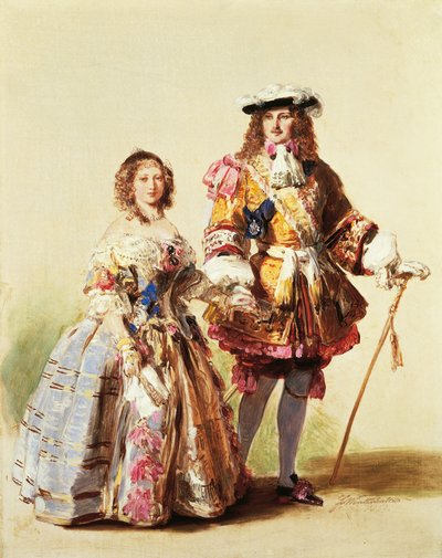 Kraliçe Victoria ve Prens Albert, 1851