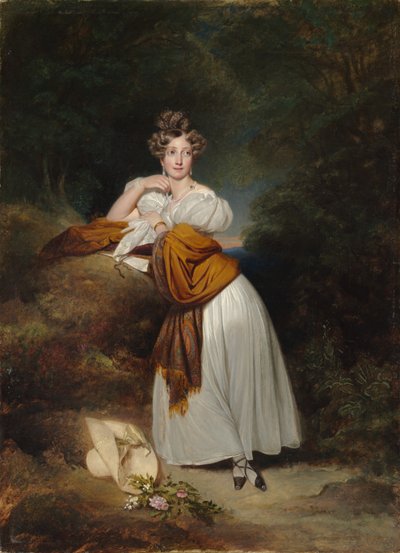 Sophie Guillemette, Baden Büyük Düşesi 1801-1865, 1831. by Franz Xaver Winterhalter