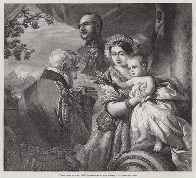 ಮೇ ಮೊದಲ, 1851, ಹರ್ ಮೆಜೆಸ್ಟಿ ಟರ್ಕ್‌ಗಾಗಿ ಚಿತ್ರಿಸಲಾಗಿದೆ by Franz Xaver Winterhalter