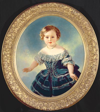 Prens Alfred (1844-1900) (petrol) by Franz Xaver after Winterhalter