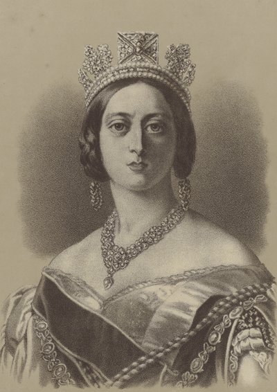Kraliçe Viktorya by Franz Xaver after Winterhalter