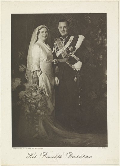 Hollanda Kraliçesi Juliana ve Bernhard van Lippe-Biesterfeld