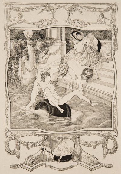 Cesur ve erotik fanteziler koleksiyonu. by Franz von Bayros