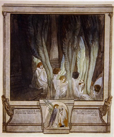 Dantes İlahi Komedya, Araf, Canto XXI
