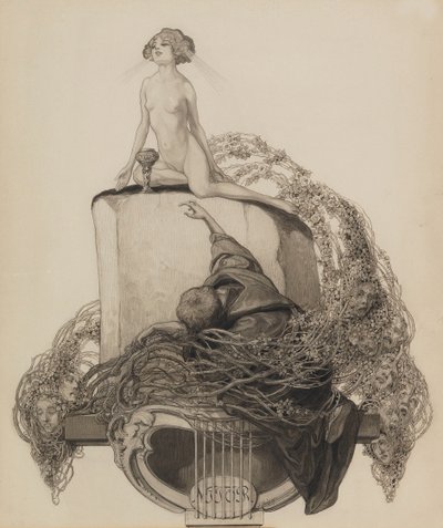 mücadele ediyorum. by Franz von Bayros