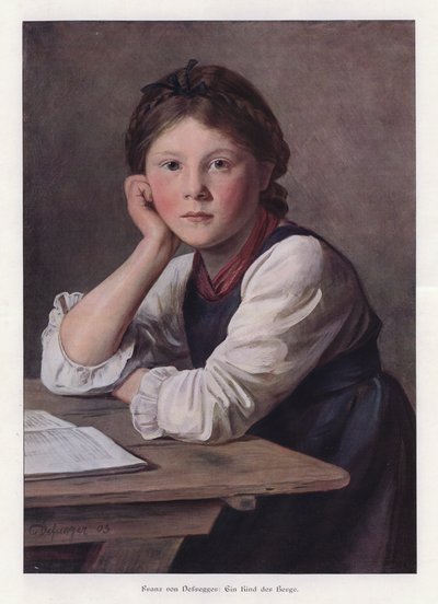 Dağların Çocuğu by Franz von Defregger