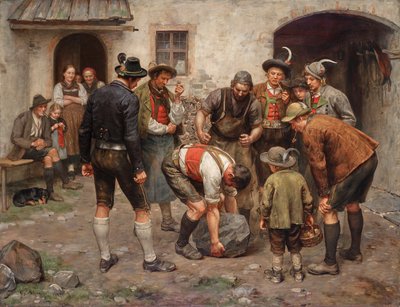 hesaplaşma by Franz von Defregger