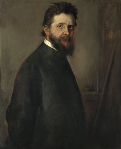Adolf Oberlander by Franz von Lenbach