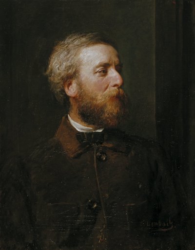 Arthur George Freiherr von Ramberg by Franz von Lenbach