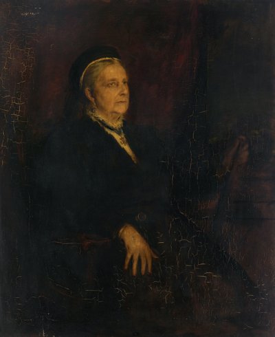 Saxe-Coburg-Gotha Prensesi Clementine by Franz von Lenbach