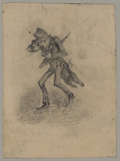 Köy Berberi by Franz von Lenbach