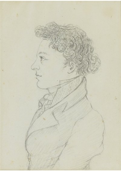 Franz Schubert 1797-1828, 17 yaşında, yaklaşık 1814 by Franz von Schober