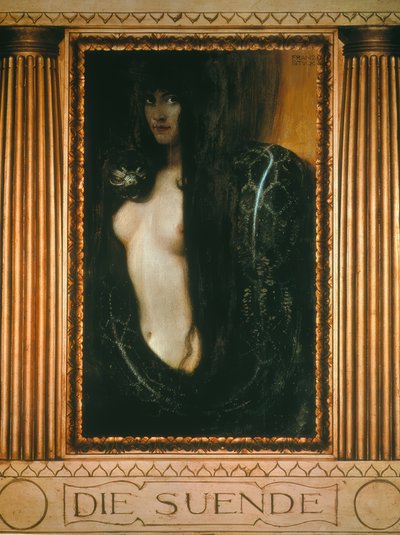 Günah by Franz von Stuck