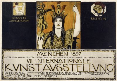 Münih 1897, VII Uluslararası Sanat Sergisi, 1897 by Franz von Stuck