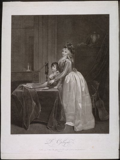 Optik Görüntüleyici, c. 1794. by Fréderic Cazenave