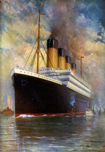 Beyaz Yıldız Çizgisi, Üçlü Vidalı, SS Olimpiyat by Fred Pansing