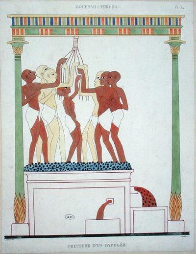 Üzüm Basmak, Thebes