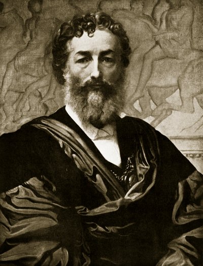 Otoportre (taş) by Frederic (after) Leighton