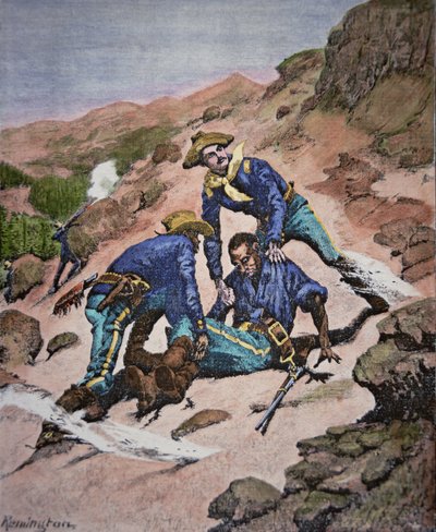 1886 Geronimo kampanyası sırasında Onbaşı Scott