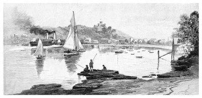 Erkekçe plaj, Sidney, Yeni Güney Galler, Avustralya, 1886. by Frederic B. Schell