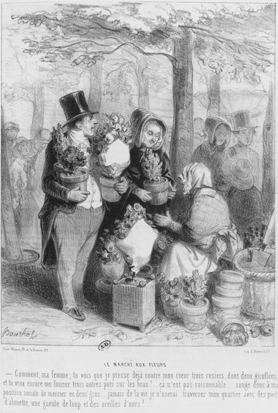 Çiçek Pazarı by Frederic Bouchot