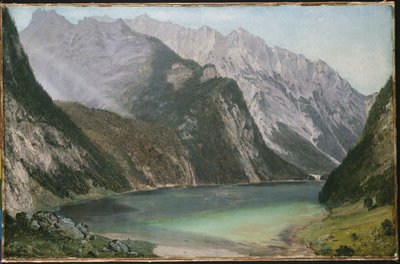 Alp Gölü by Frederic Edwin Church