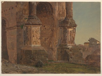 Septimius Severus Kemeri, Roma by Frederic Edwin Church